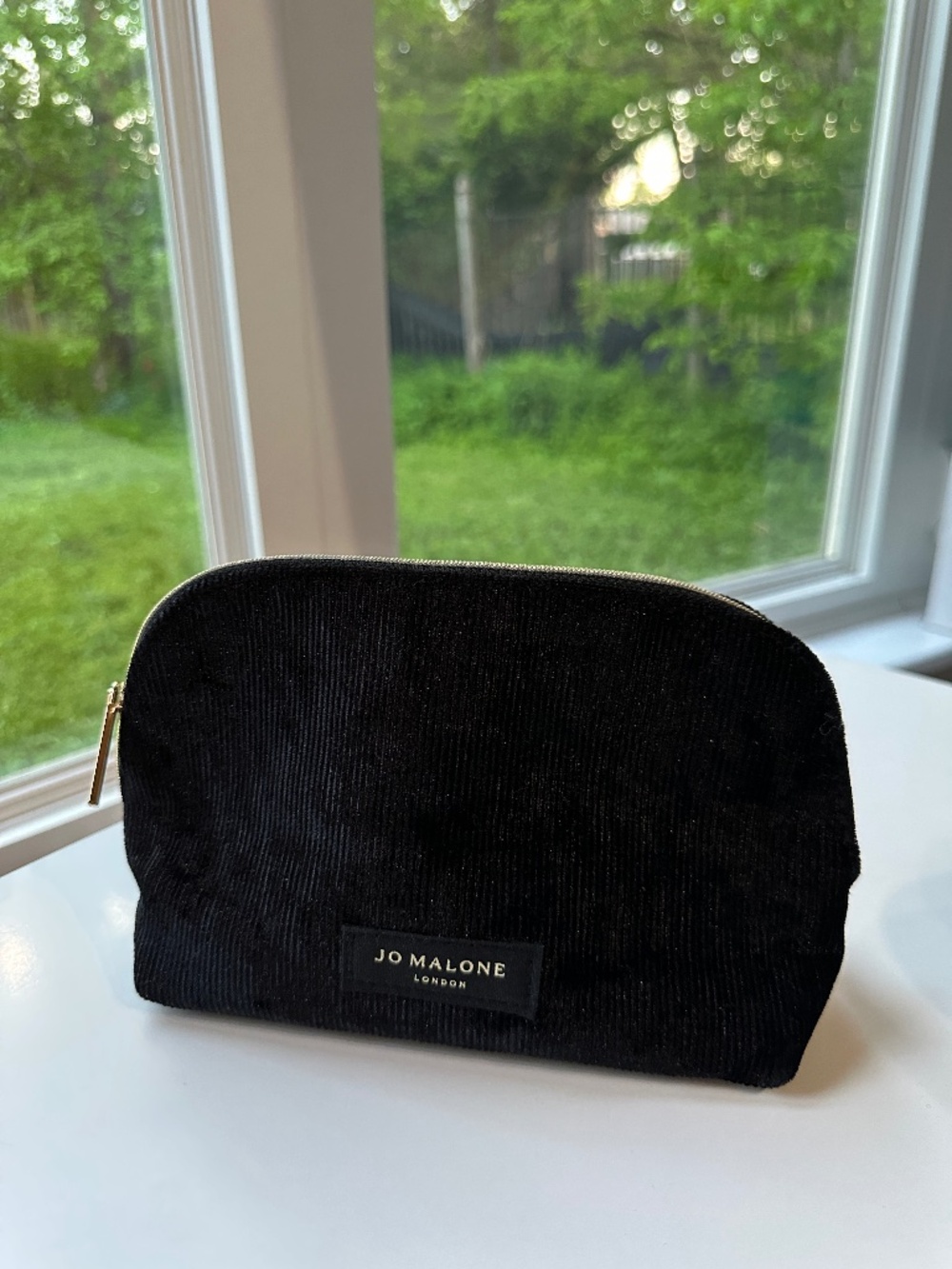 Jo Malone Black Zippered Pouch Cosmetic Bag